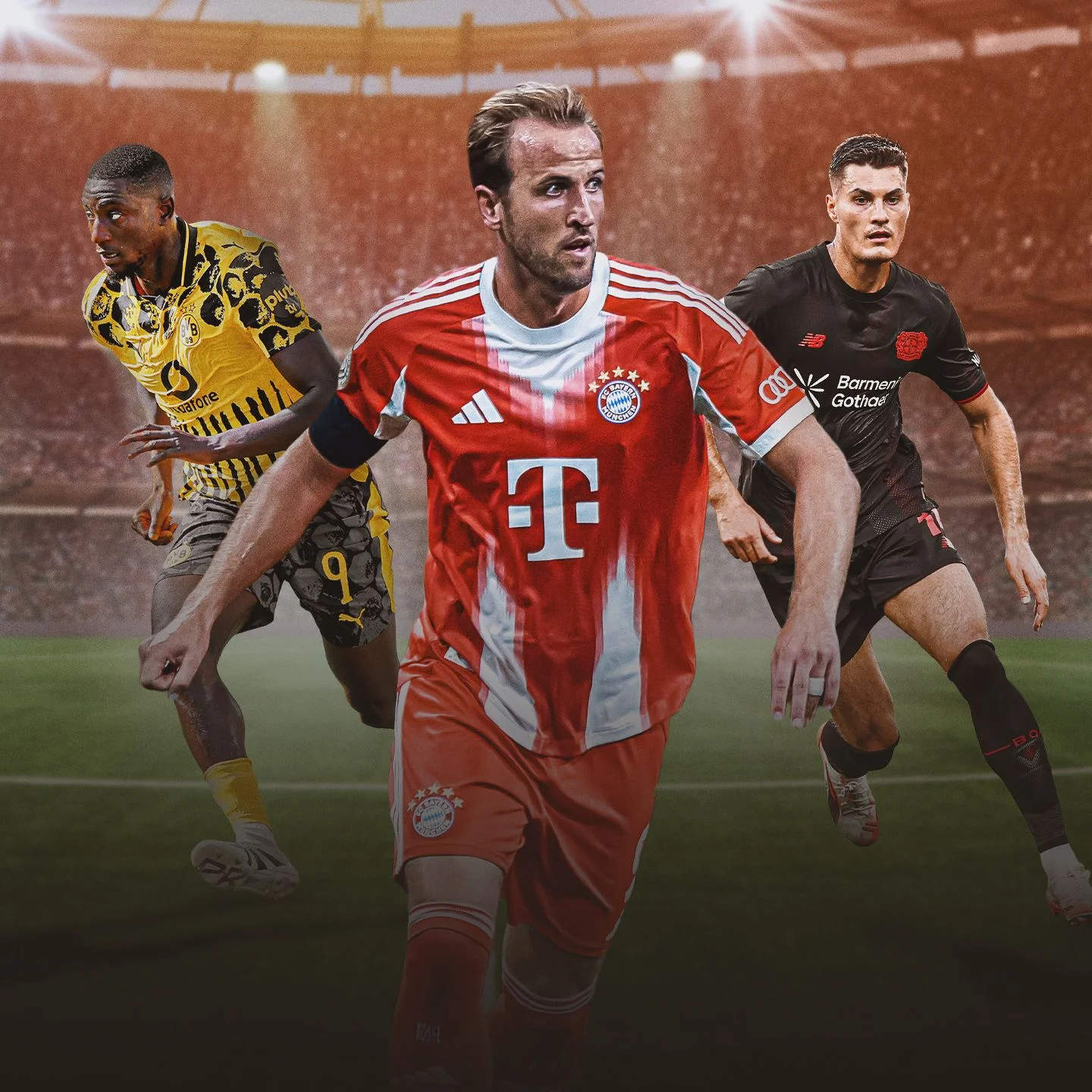 德甲联赛球员精彩表现